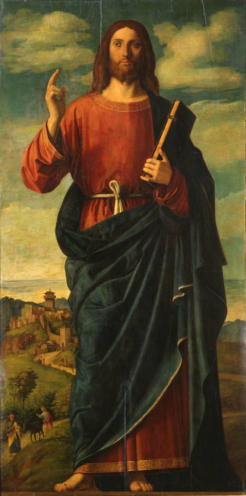 พระพรของพระคริสต์ - Cima da Conegliano