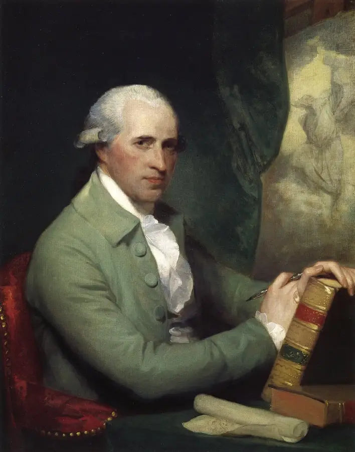 Benjamin West - Gilbert Stuart - Alpha Reproduction