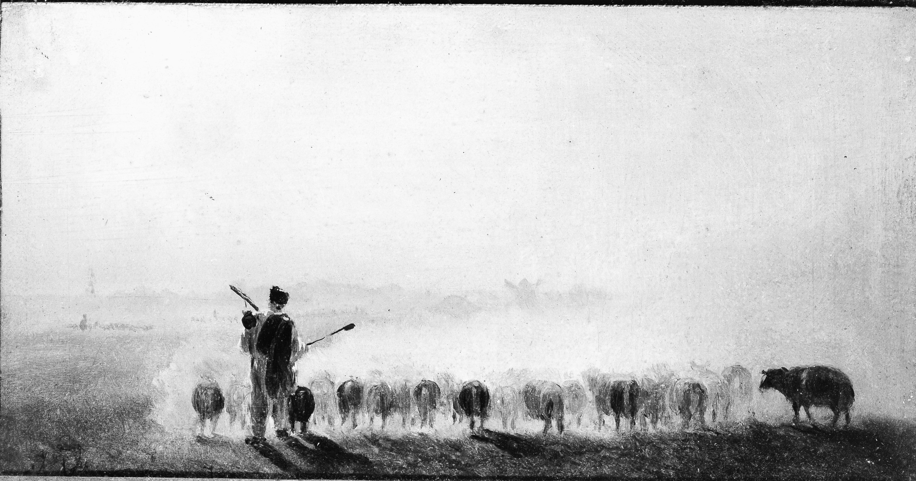 เบอร์เกอร์กับฝูงแกะ - อิลยา เรพิน