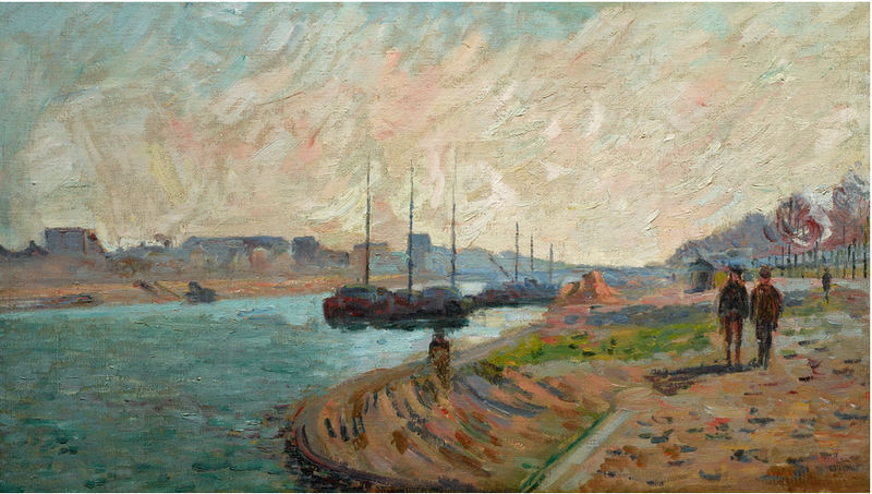 BERGES DE LA SEINE À PARIS - Armand Guillaumin