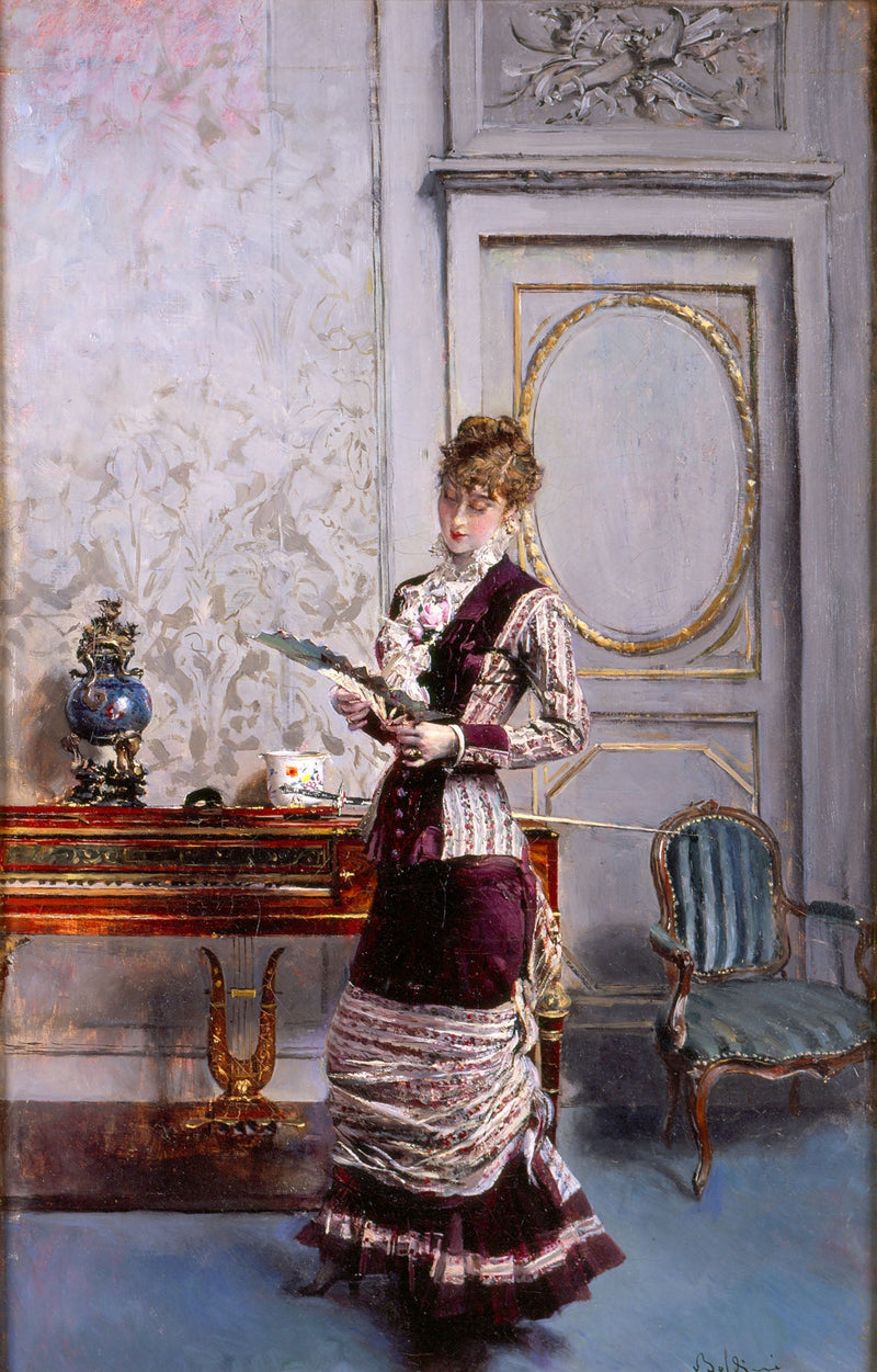 เบอร์ธิ์ที่กำลังชมพัด - จิอันนี โบลดินี