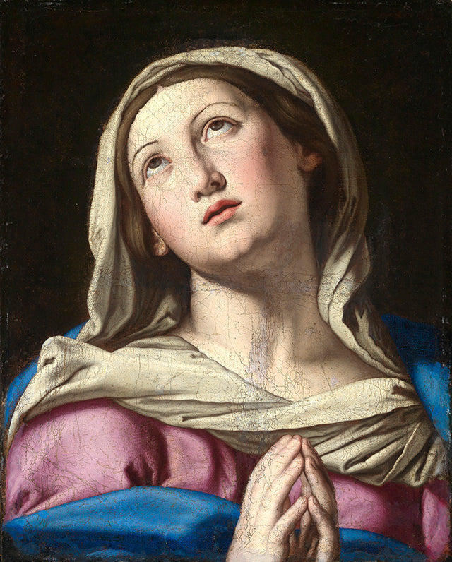 Betende Maria - Giovanni Battista Salvi image 1 copie de tableau peinte à la main