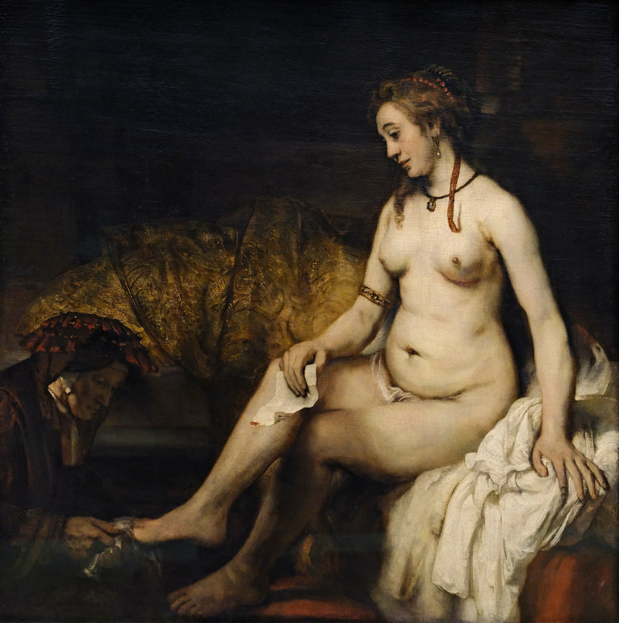 Bethsabée au bain tenant la lettre du roi David — Rembrandt
