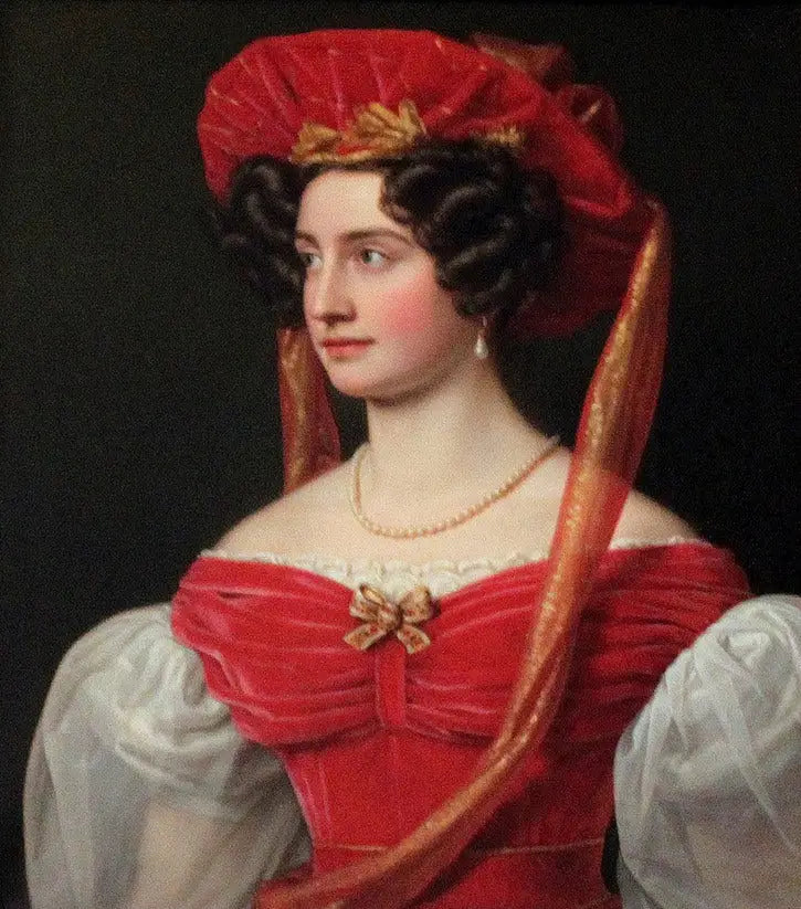 Bildnis der Isabella Gräfin von Tauffkirchen-Engelberg - Joseph Karl Stieler image 1 copie de tableau peinte à la main