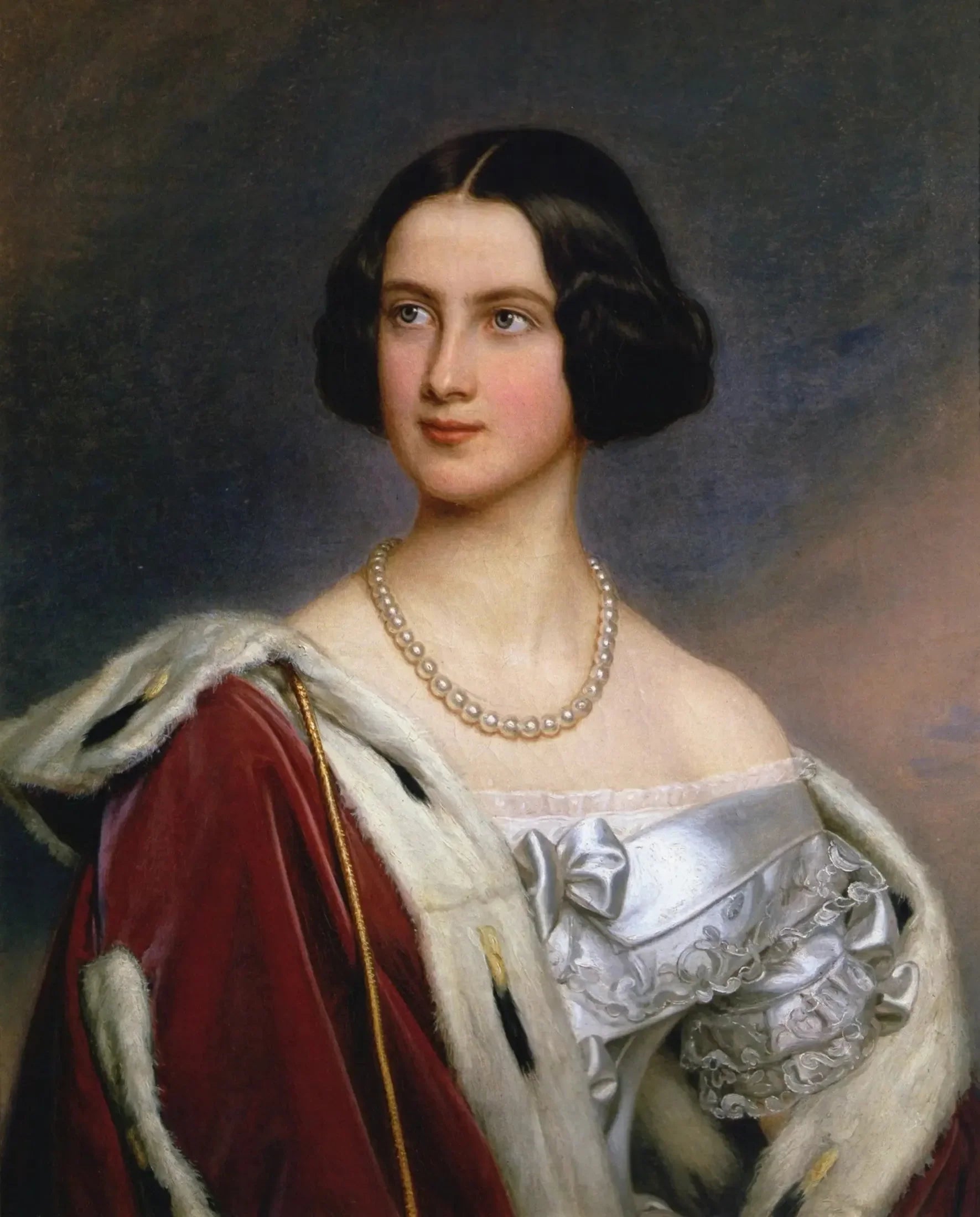 Bildnis der Marie Prinzessin von Preußen - Joseph Karl Stieler image 1 copie peinte à la main à l’huile