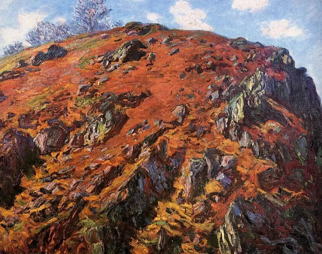 The Block การศึกษาหินใน Creuse W1228 - Claude Monet
