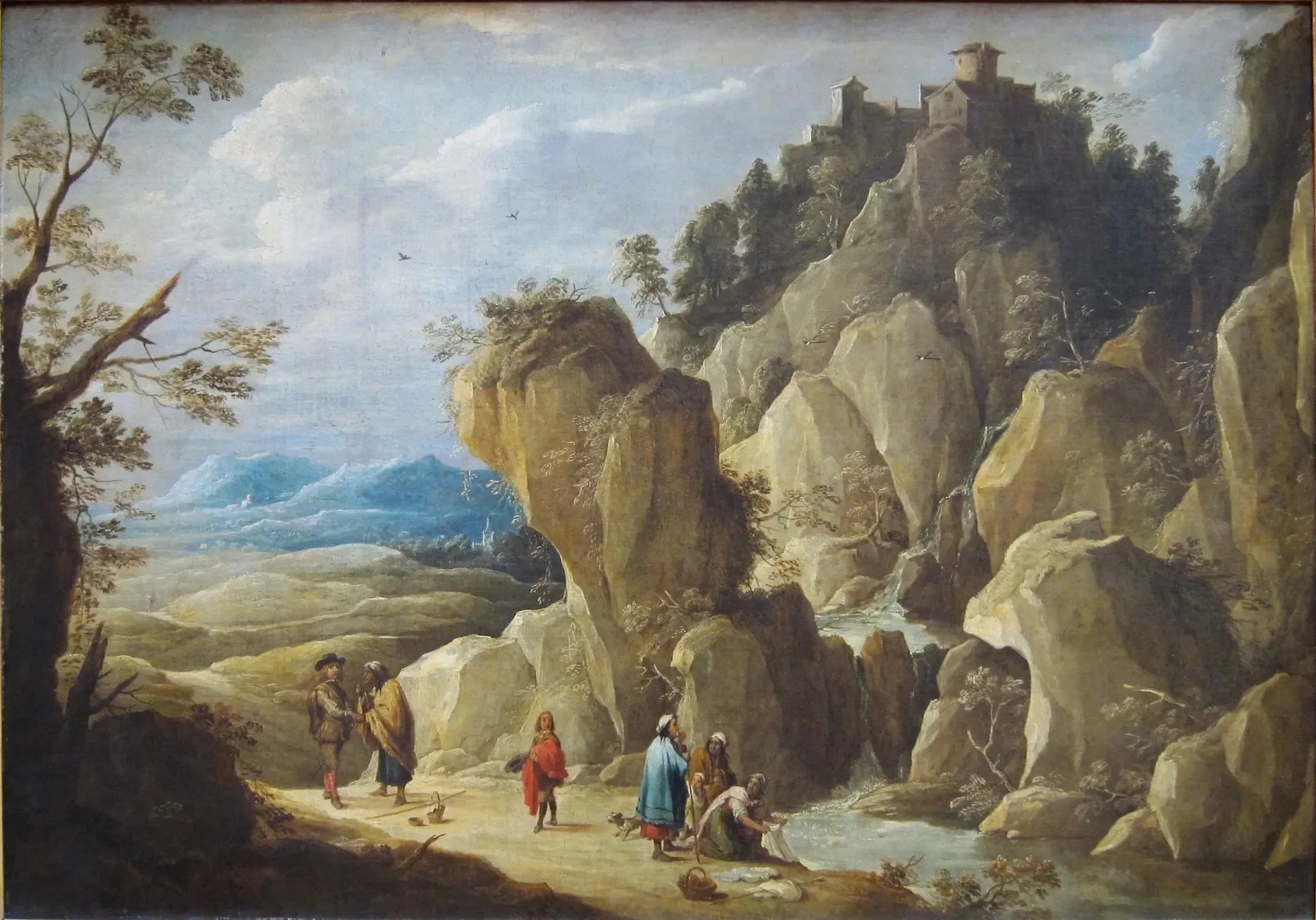 Bohémiens - David Teniers le Jeune image 1 tableau peint à l’huile sur toile