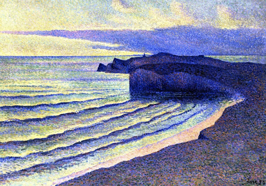 ชายฝั่งทะเล, ปลายสุดของ Toulinget - Maximilien Luce