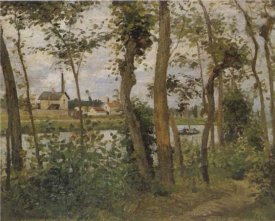 ขอบแม่น้ำอัวซที่ปงตวยส์ - คาไมล์ ปิซซาร์โร