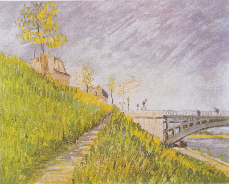 ท่าเรือแซนกับสะพานคลิชี - Vincent van Gogh