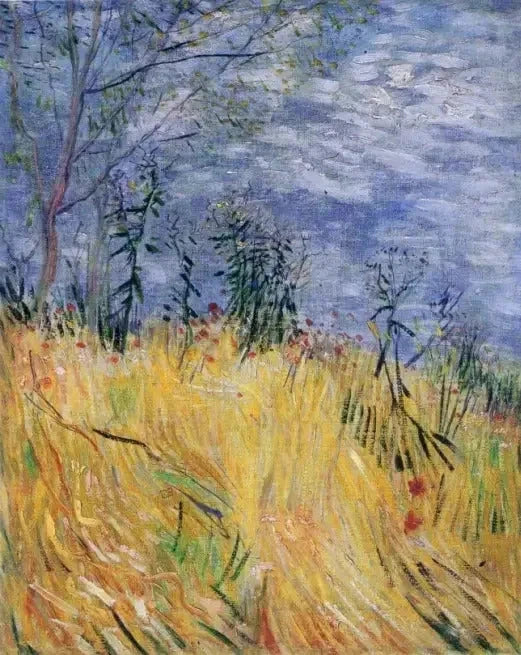 ขอบทุ่งข้าวสาลีกับดอกป๊อปปี้ - Vincent van Gogh