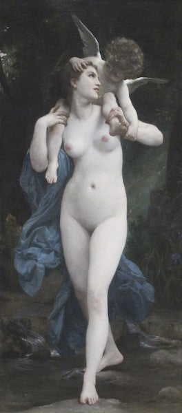 La Jeunesse et l’Amour, réduction (1877) - Bouguereau