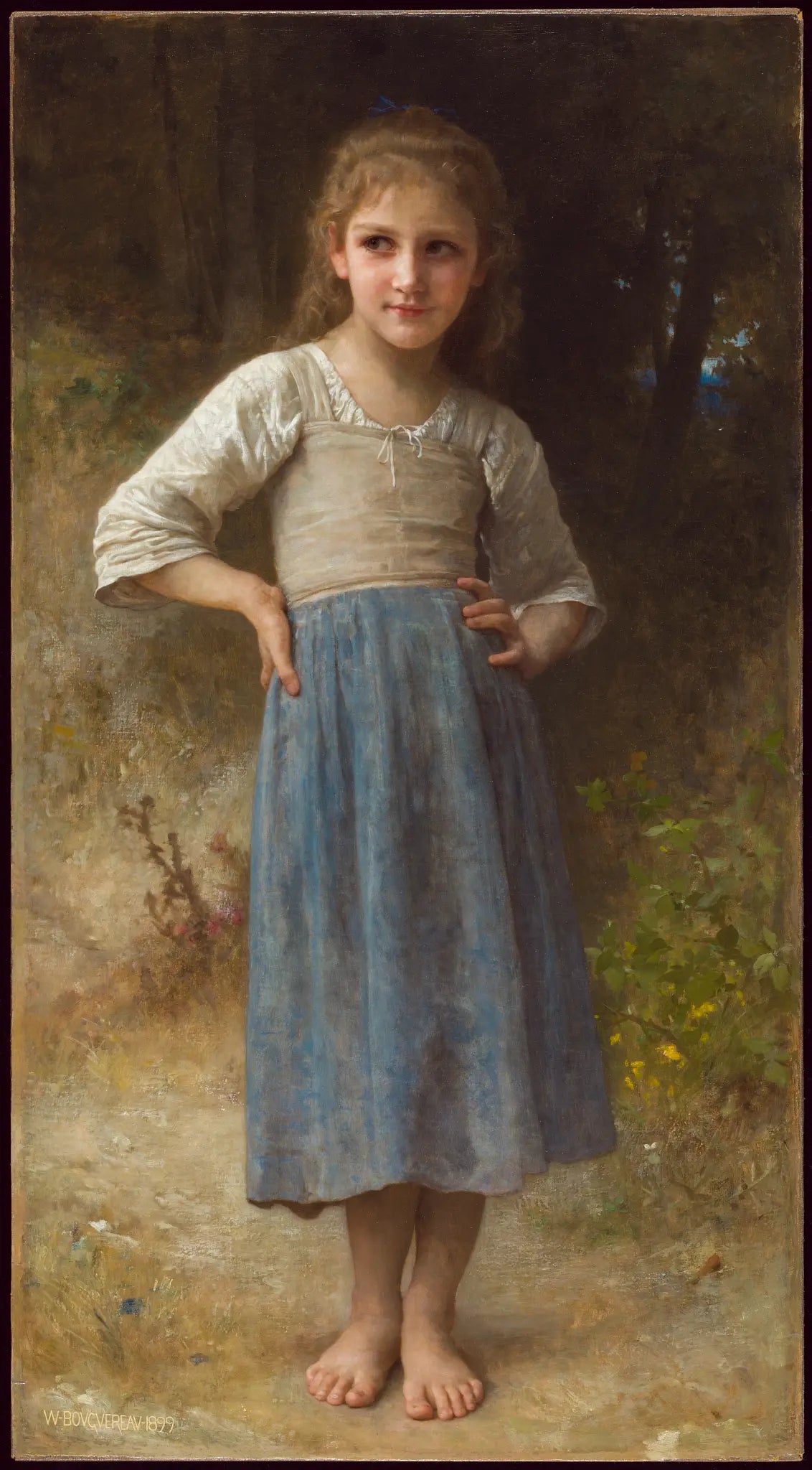 L’Espiègle, par William Bouguereau, 1899