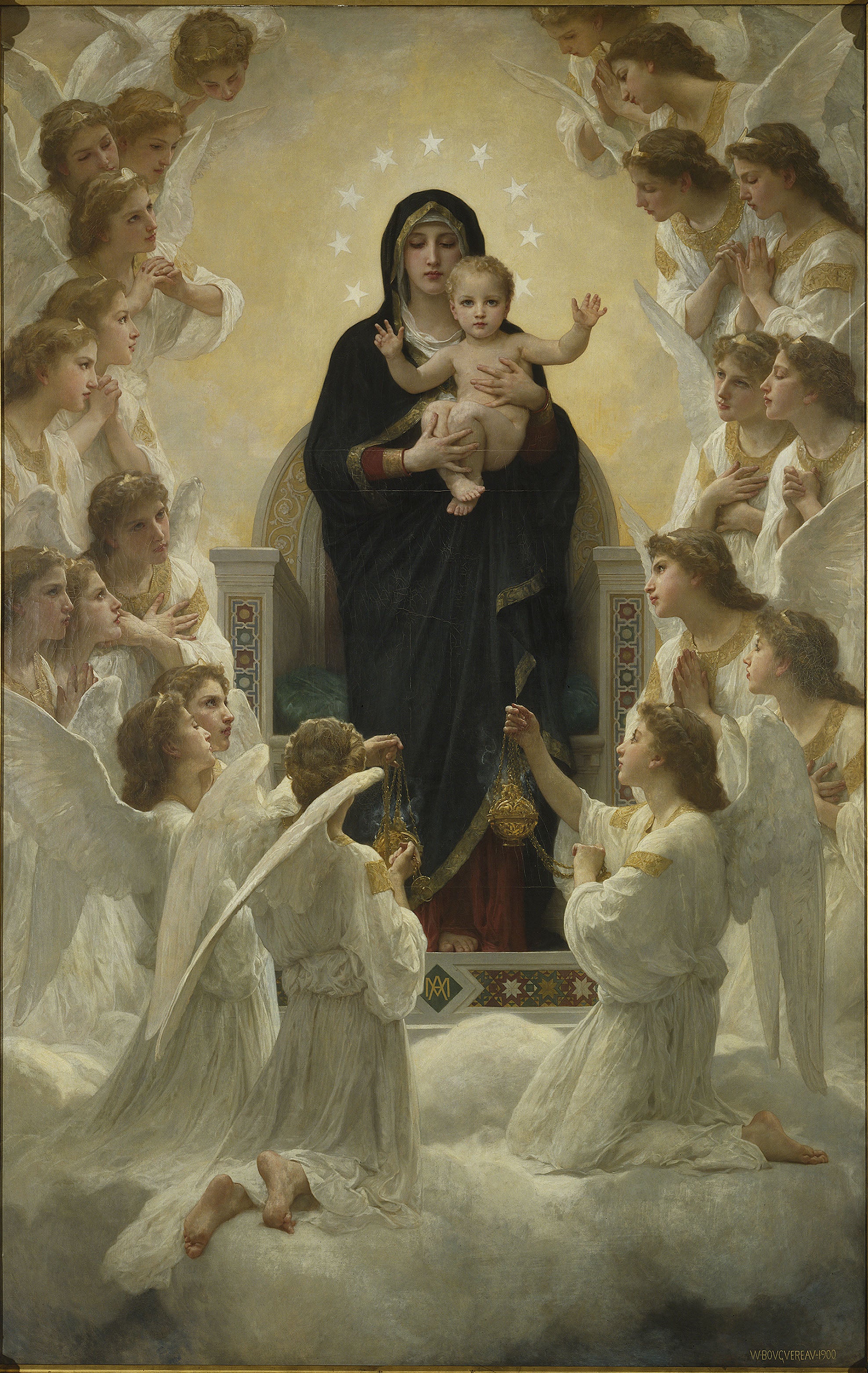 Regina Angelorum - Bouguereau