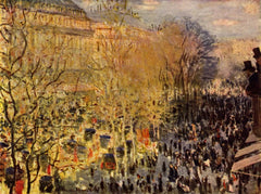 Boulevard des Capucines W292 - คล็อด โมเนต์