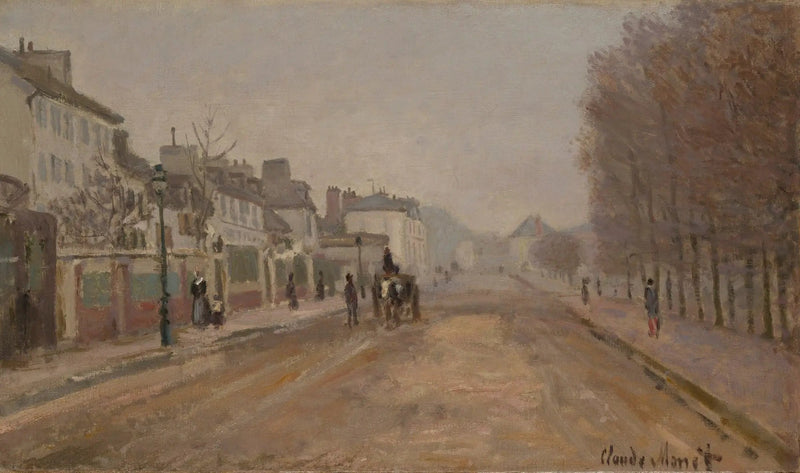 ถนนบูเลอวาร์ด เอโลอีส, อาร์ฌ็องเตย - Claude Monet