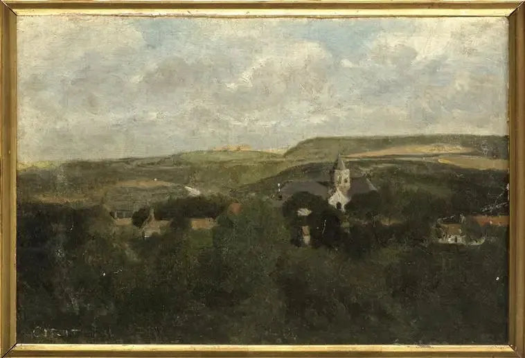 บูลองน์-ซูร์-เมอร์, มุมหนึ่งของเมือง - ฌ็อง-บาติสต์ คามิลล์ โคโรต์