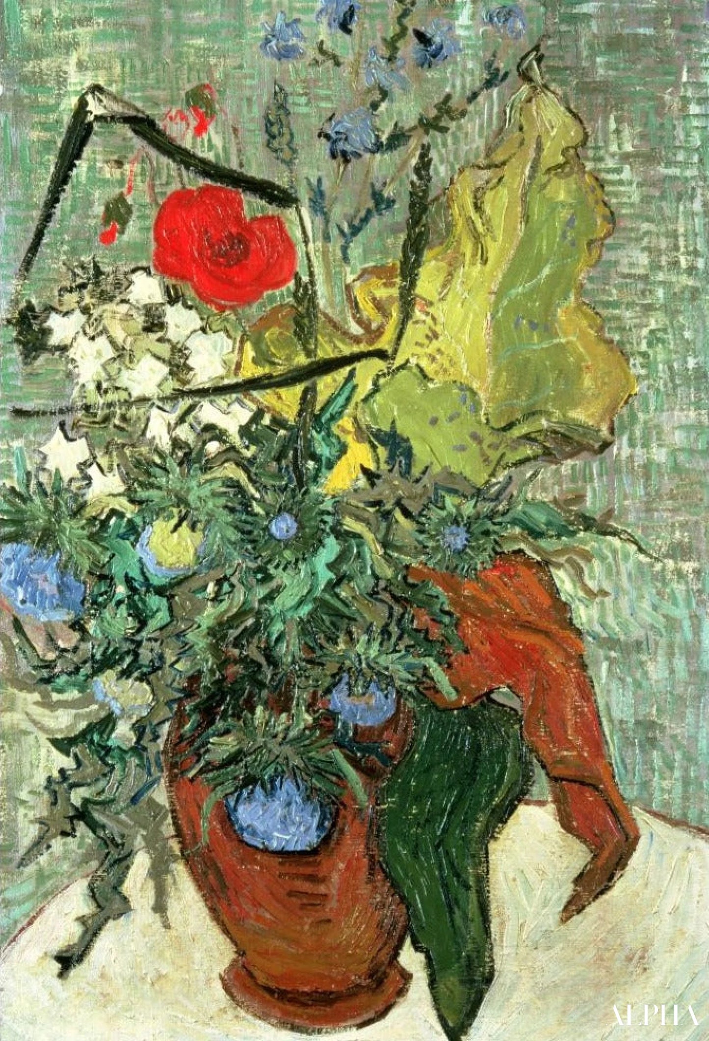 Wildflower Bouquet - Van Gogh - High-end reproductions of paintings and artworks