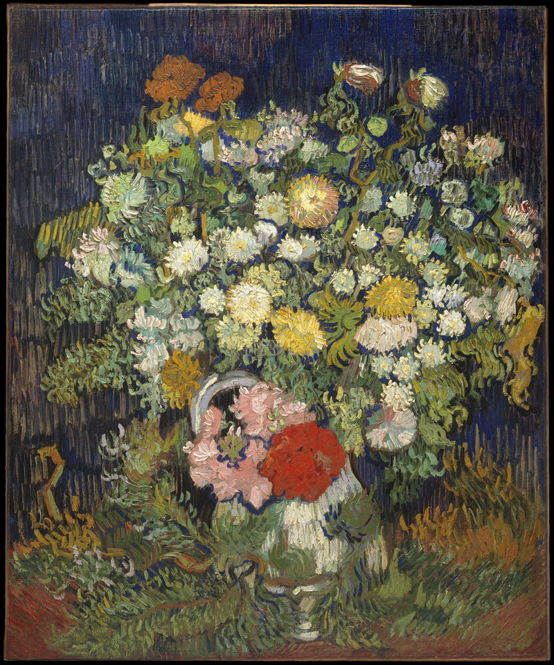 ช่อดอกไม้ในแจกัน - Vincent van Gogh