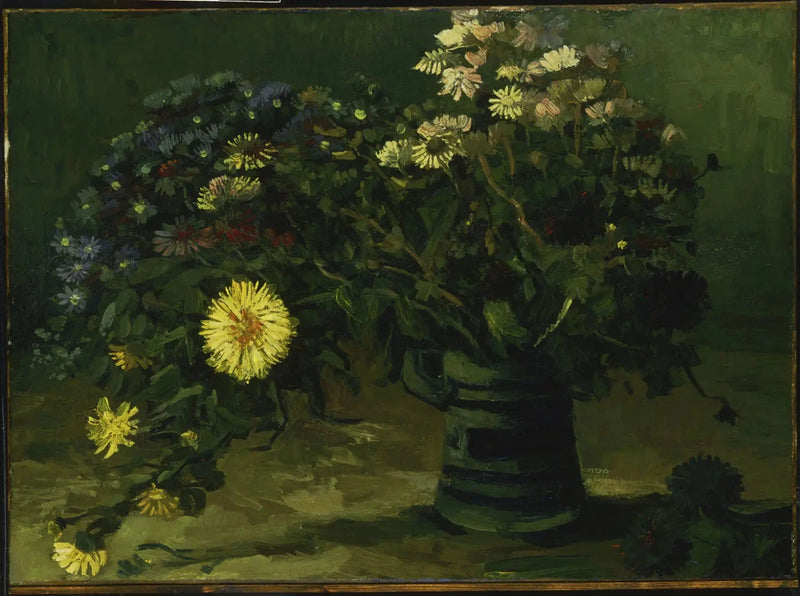 ภาพนิ่งกับช่อดอกเดซี่ - Vincent van Gogh