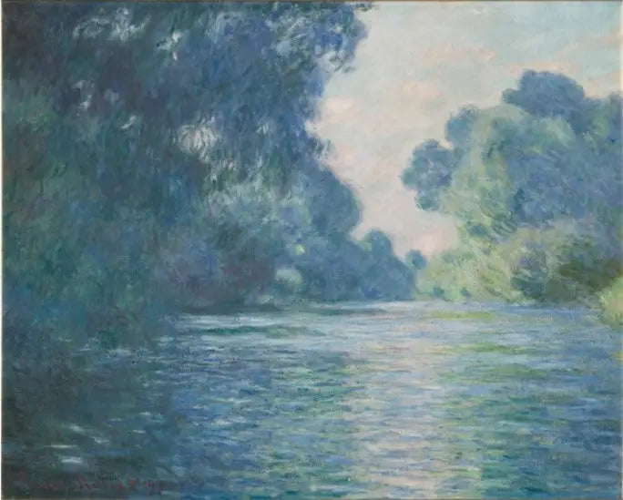 แขนแม่น้ำแซนใกล้กีแวร์นี - Claude Monet