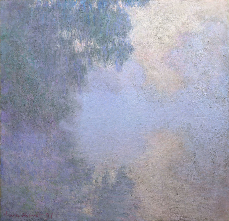 Bras de Seine หมอก ชิคาโก W1475 - Claude Monet