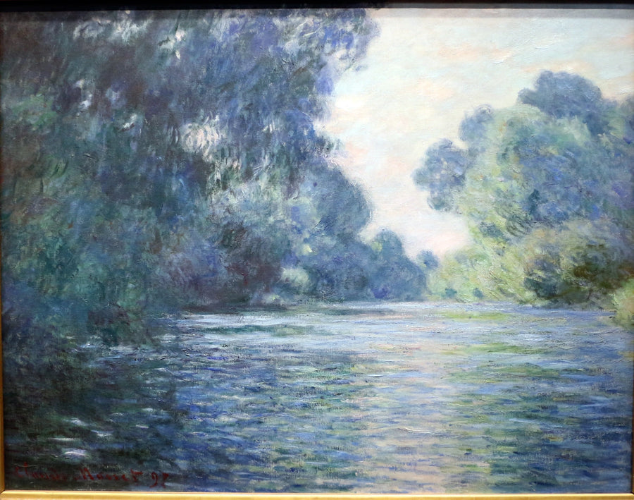 แขนแม่น้ำแซนใกล้กีแวร์นี - Claude Monet