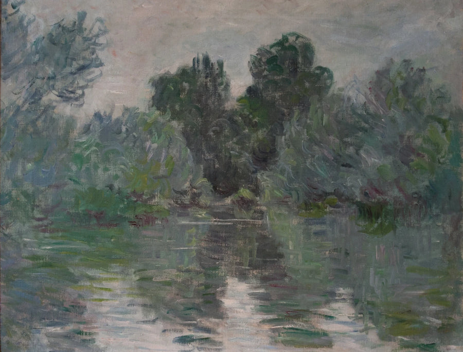 แขนของแม่น้ำแซนใกล้ Vétheuil - Claude Monet