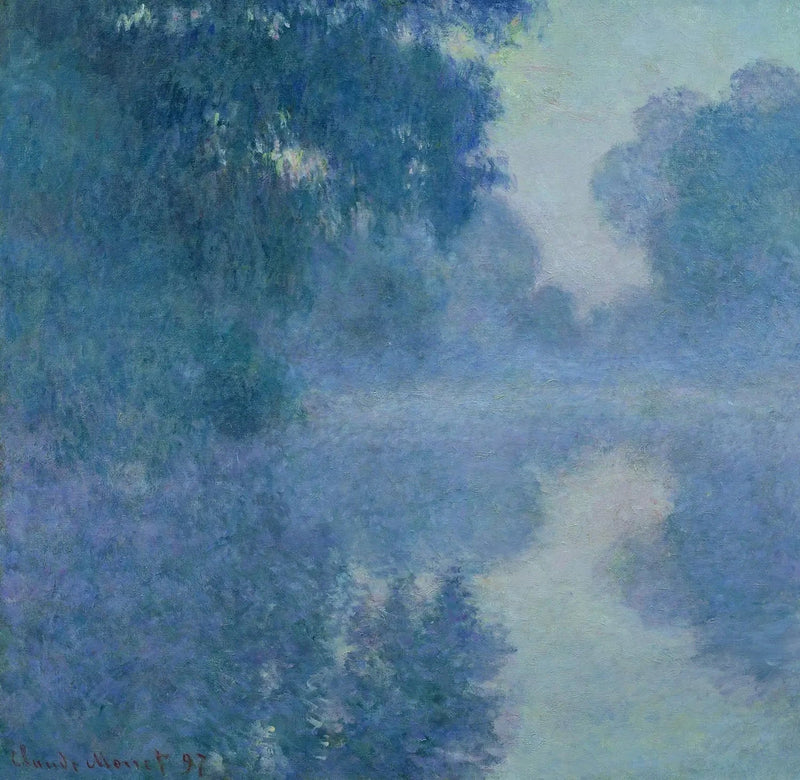 Bras de Seine พระอาทิตย์ขึ้น Marmottan W1478 - Claude Monet
