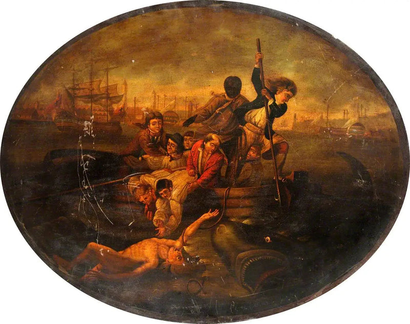 บรูค วอทสัน ถูกฉลามโจมตีในท่าเรือฮาวานา, 1749 - จอห์น ซิงเกิลตัน คอปลีย