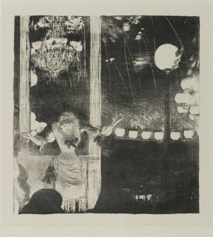 Mlle Bécat aux Ambassadeurs - Edgar Degas