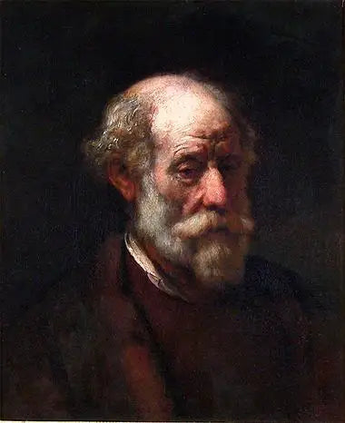 รูปปั้นของชายชรา - เรมบรันด์
