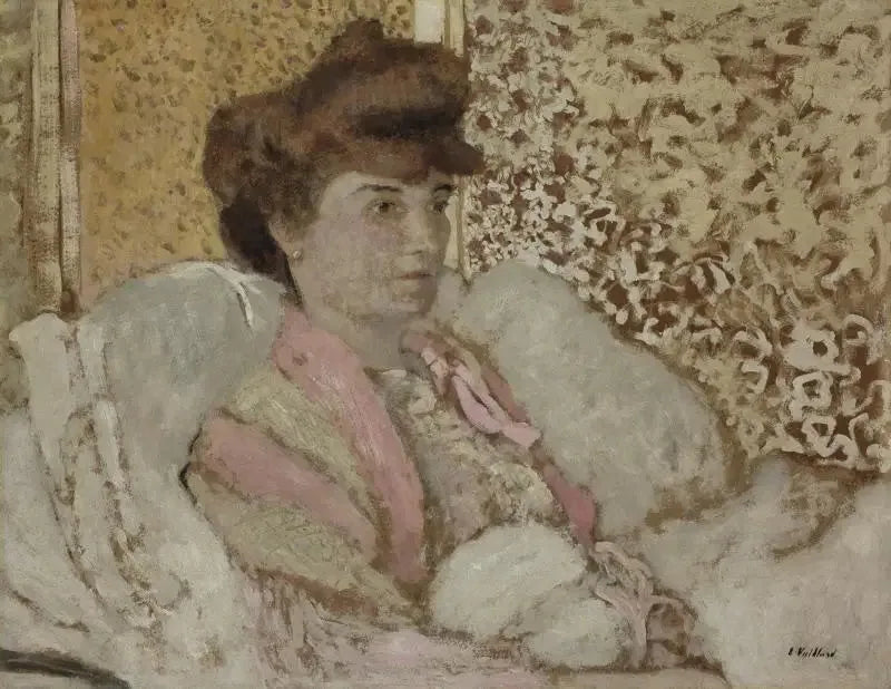 buste de femme assise (Misia Natanson) - Édouard Vuillard