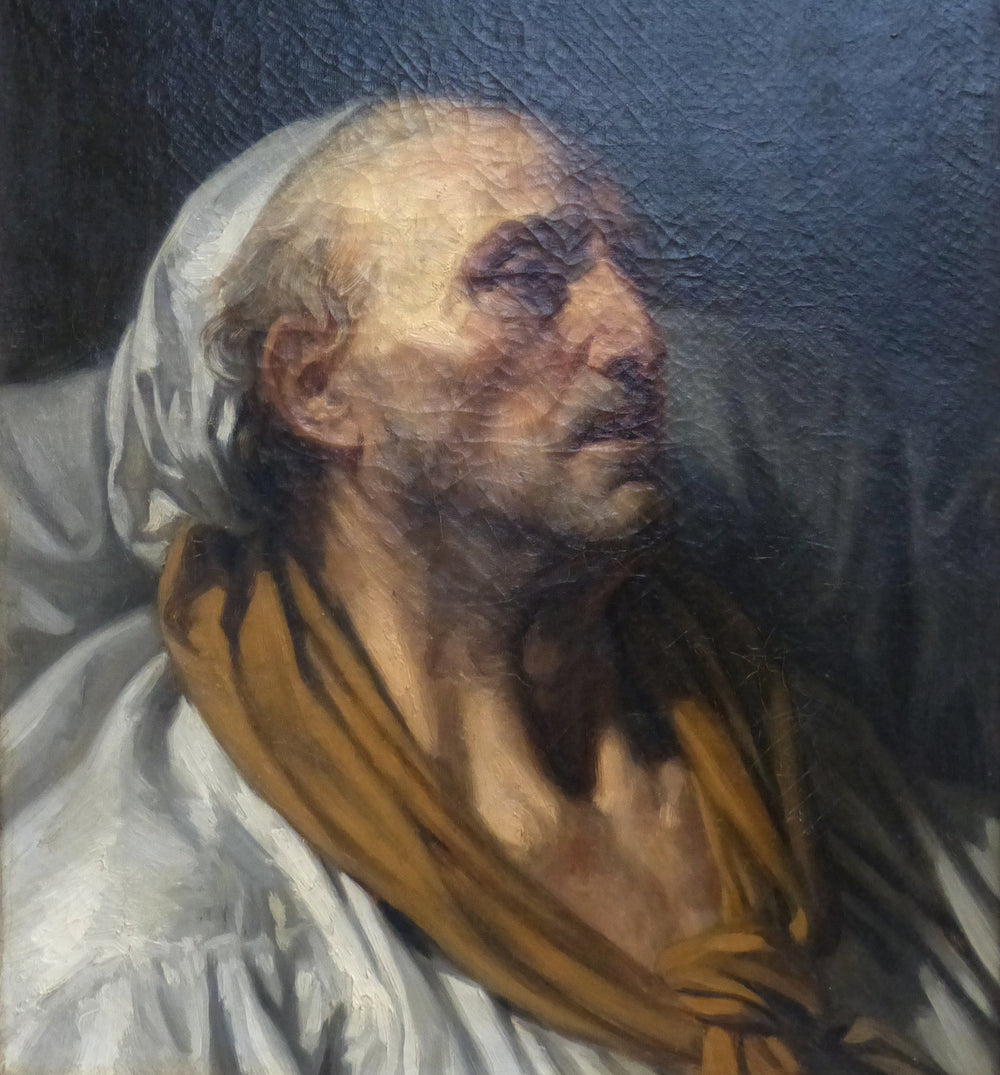 Buste du paralytique - Jean-Baptiste Greuze - Alpha Reproduction