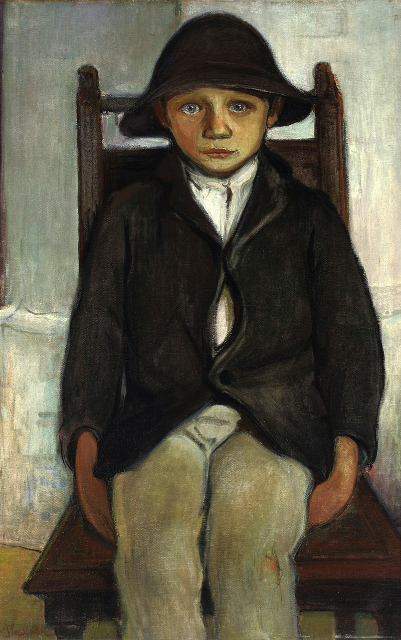Orpheline de Poronin - Władysław Ślewiński