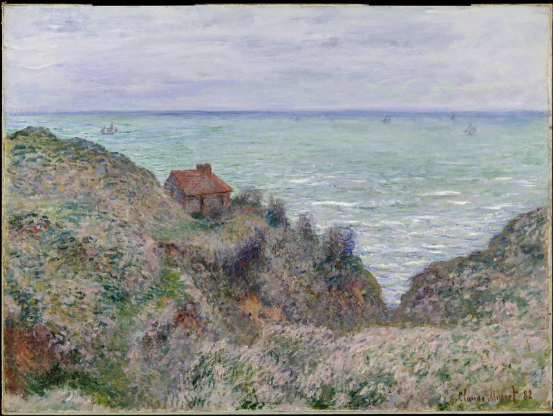 กระท่อมของเจ้าหน้าที่ศุลกากร - Claude Monet