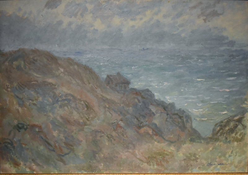 กระท่อมบนหน้าผาใกล้ Varengeville - Claude Monet
