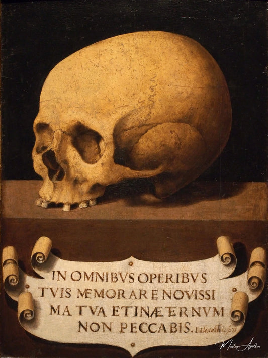 Calavéra (Memento Mori) - Vicente Juan Masip - Reproductions de tableaux et peintures haut de gamme