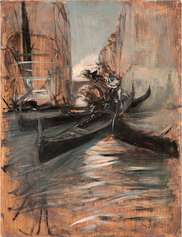 Canal de Venise - Giovanni Boldini - Alpha Reproduction