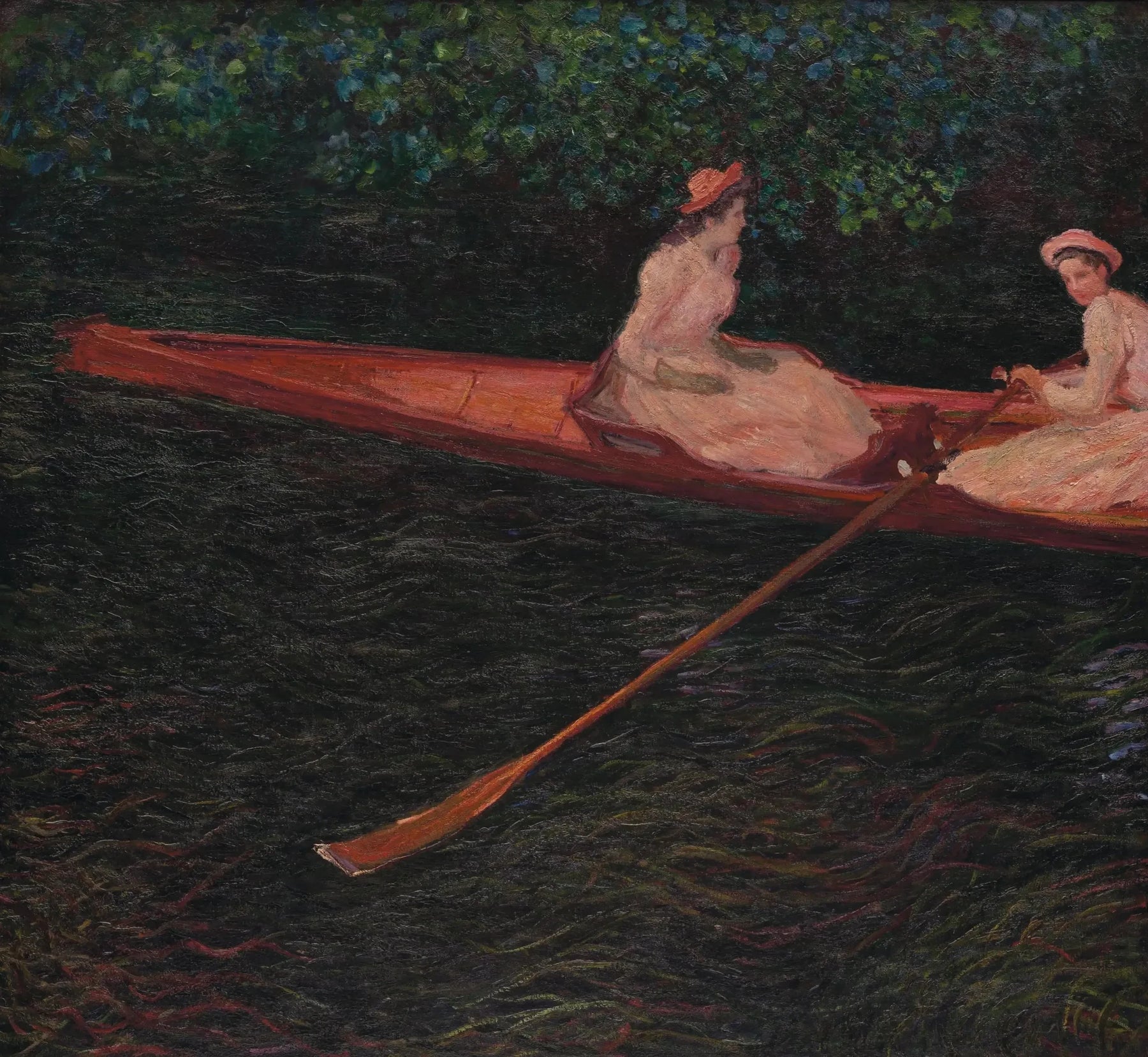 En canot sur l’Epte W1250 de Claude Monet – MASP.00092