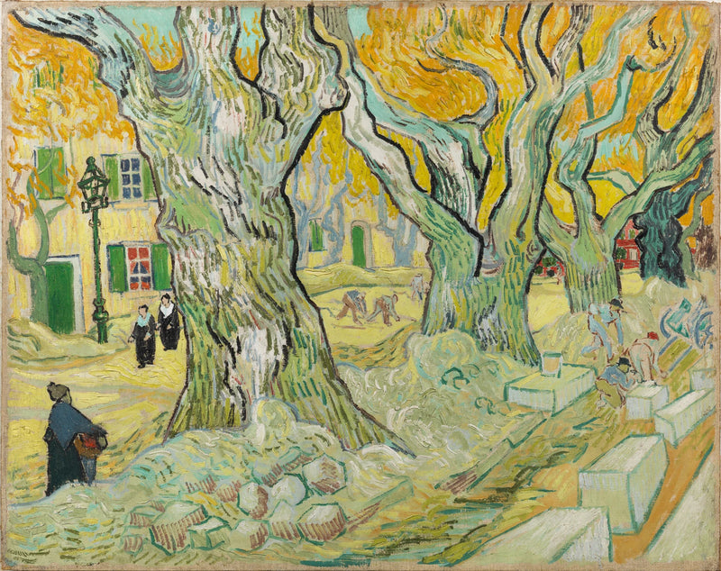 คนงานถนน - Vincent van Gogh