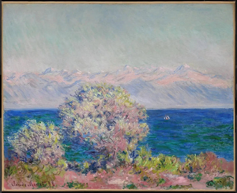 ใน Cap d'Antibes ในลมหมอก W1176 - Claude Monet