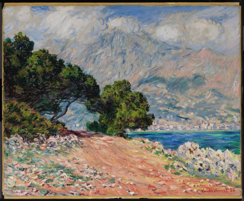 แคปมาร์ติน ใกล้เมืองมองตอน - Claude Monet