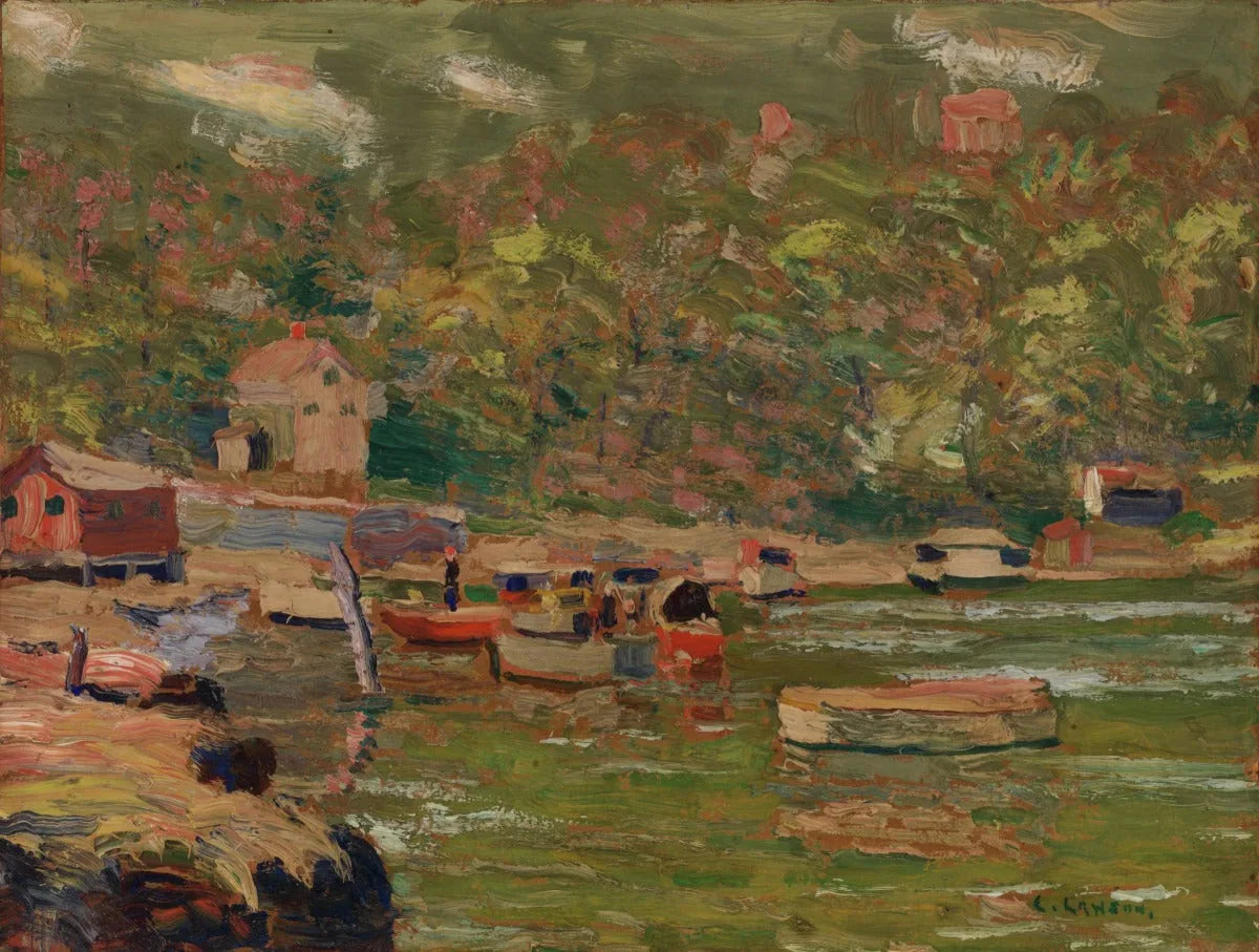 Cape Ann - Ernest Lawson image 1 reproduction d’œuvre d’art à l’huile