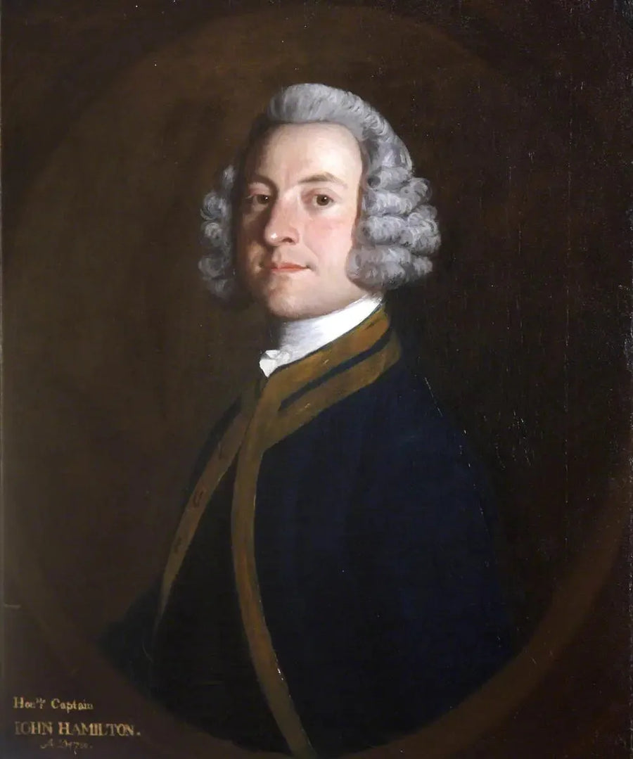 กัปตัน จอห์น แฮมิลตัน อันทรงเกียรติ (1714–1755) - โจชัว เรย์โนลด์ส