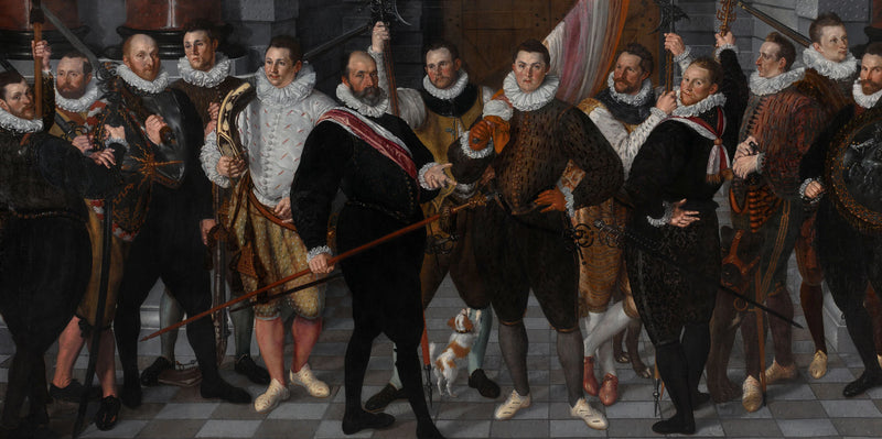 Le caporalisme du capitaine Dirck Jacobsz Rosecrans et du lieutenant Pauw - Cornelis Ketel