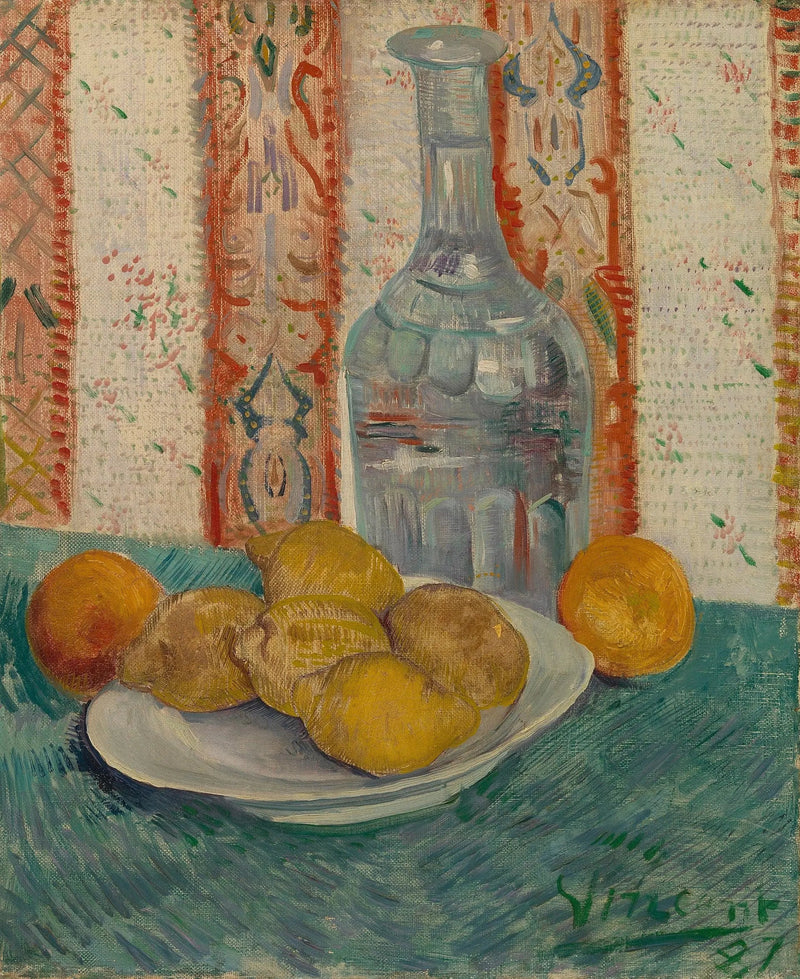 เหยือกและจานผลไม้รสเปรี้ยว - Vincent van Gogh