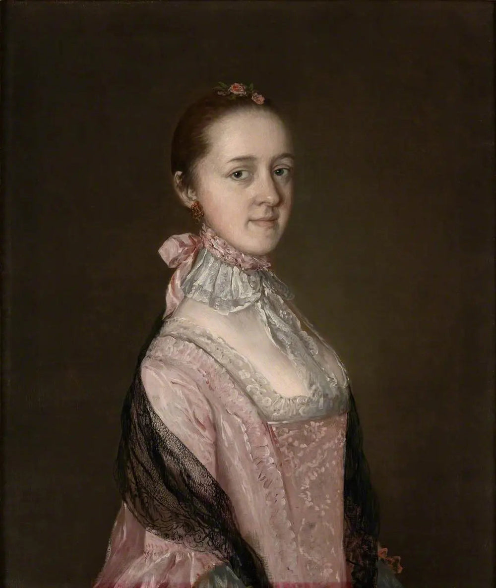 Caroline Acton (décédée en 1767) - Thomas Gainsborough image 1 reproduction de peinture à l’huile