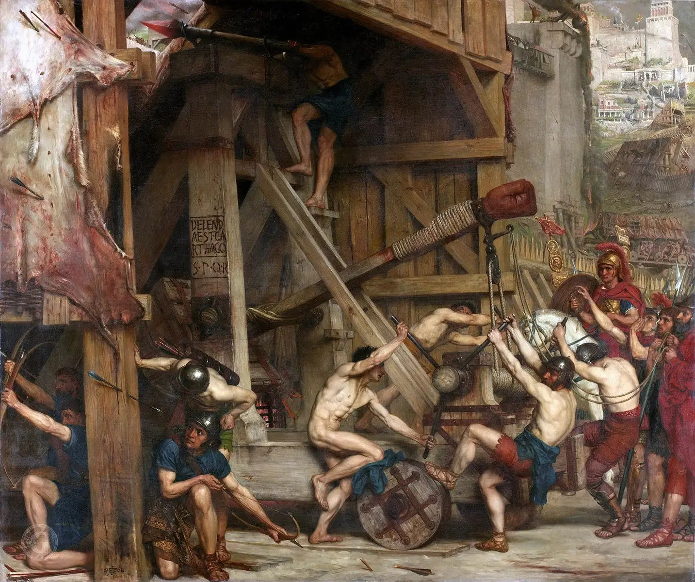 Catapulte - Edward Poynter - Alpha Reproduction