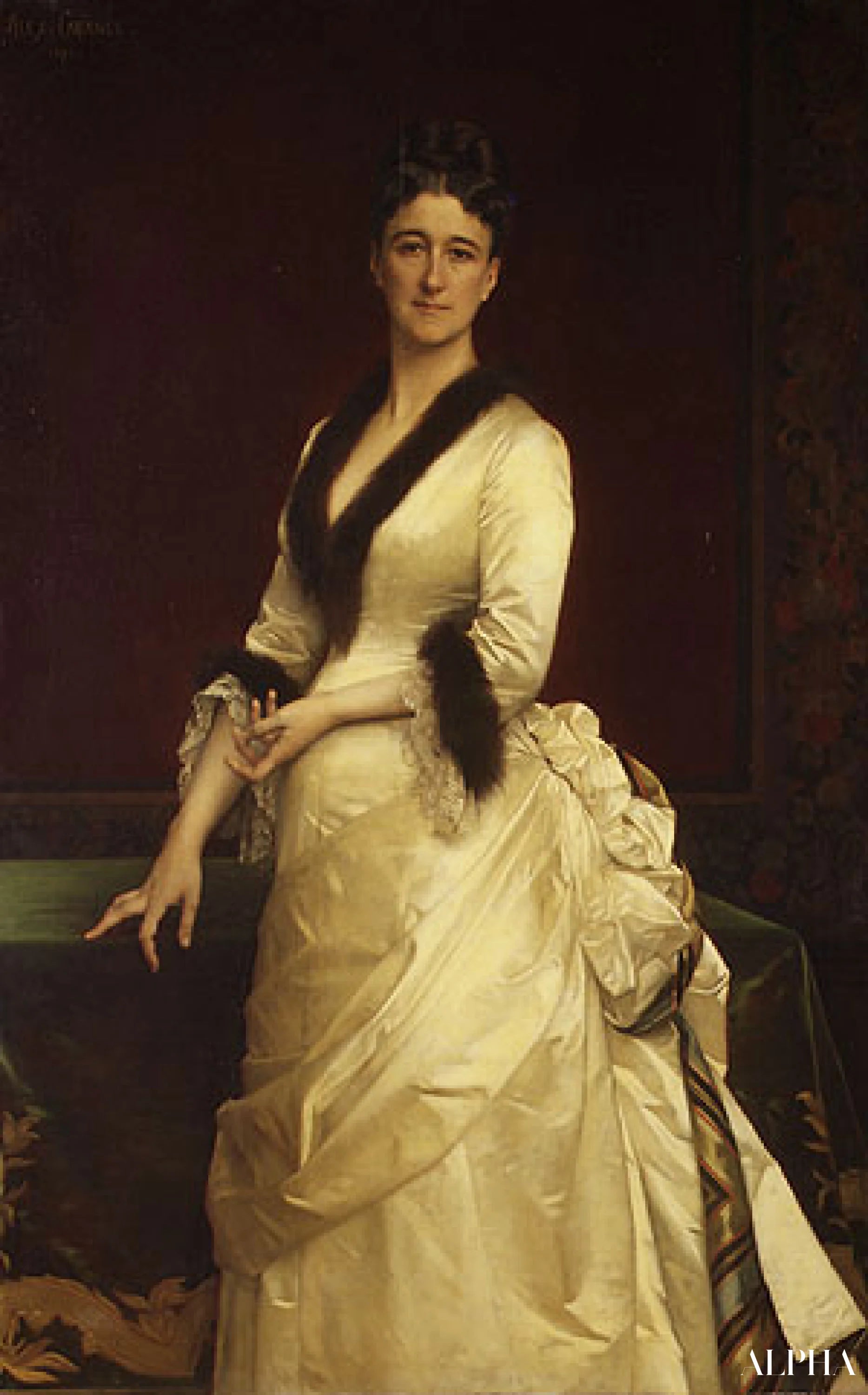 Catharine Lorillard Wolfe - Alexandre Cabanel - Reproductions de tableaux et peintures haut de gamme